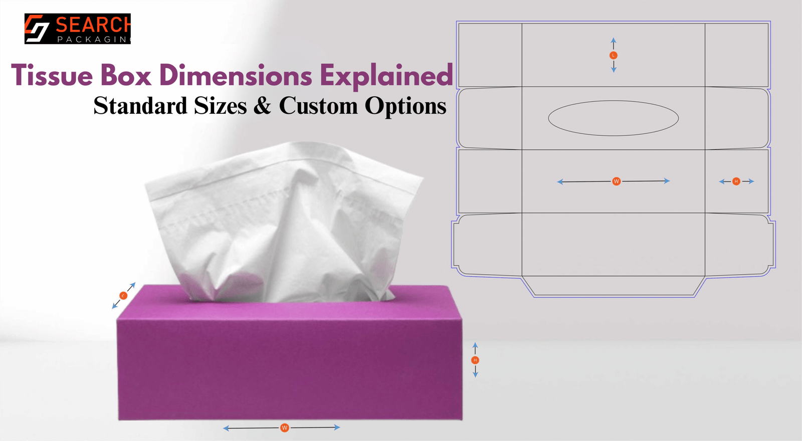 Tissue Box Dimensions