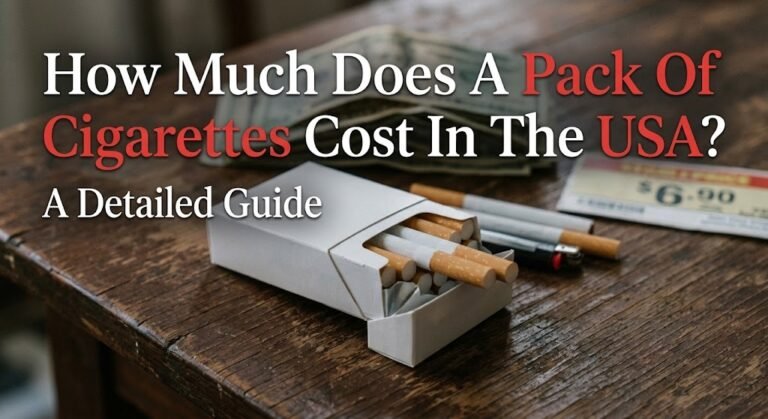 How much does a pack of cigarettes cost in the USA
